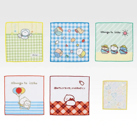 Baby Towel Collection (6 Types, Complete Set Available) - Ichiban Kuji G Prize - Obungu to Issho