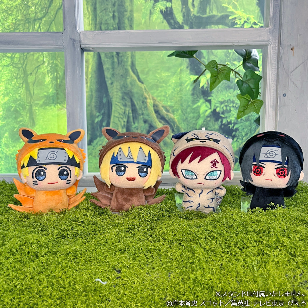 Naruto Uzumaki, Minato Namikaze, Gaara, Itachi Uchiha Kigurumi Chibigurumi vol.2 Plush Mascot - Naruto Shippuden