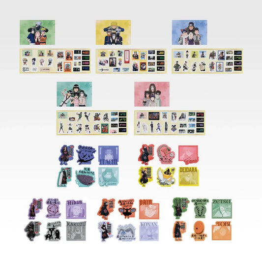 Variety Sticker (10 Types, Complete Set Available) - Ichiban Kuji I Prize - Naruto Shippuden