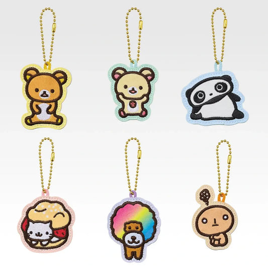 Character Applique Charm (6 Types, Complete Set Available) - Ichiban Kuji D Prize - San-X