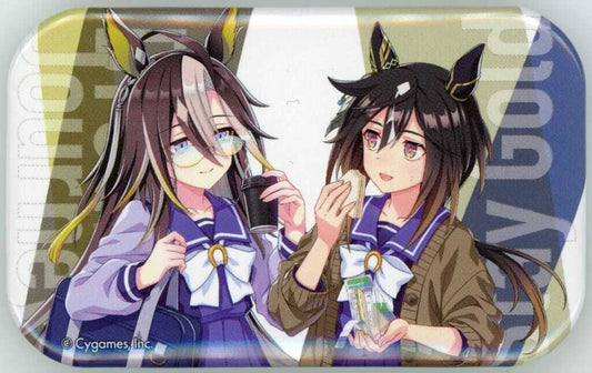 Dream Journey & Stay Gold Original Can Badge - Umamusume Pretty Derby x FamilyMart: Let's Celebrate at Famima! Umamusume Pretty Derby's 5th Anniversary - Purchase Bonus