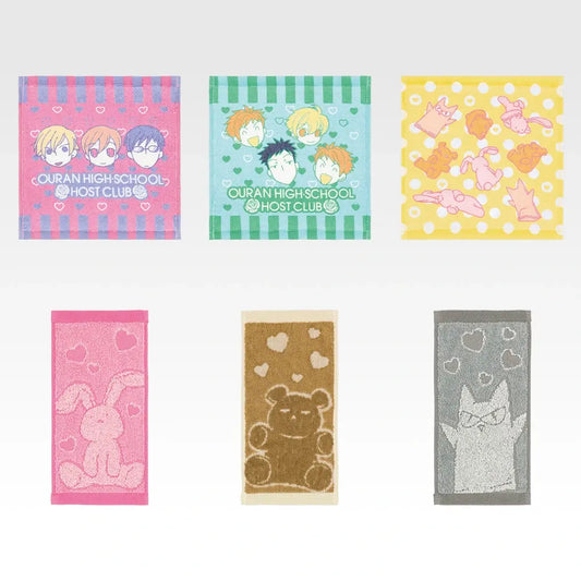 Towel Collection (6 Types, Complete Set Available) - Ichiban Kuji E Prize - Ouran High School Host Club