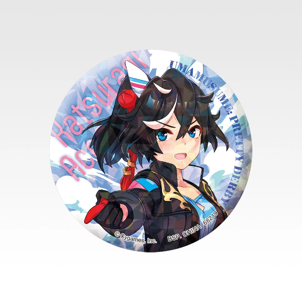 Umamusume Pretty Derby Hologram Can Badge Complete Set of 10 Ichiban Kuji 14th G Prize (Pre-order) - Bandai Spirits