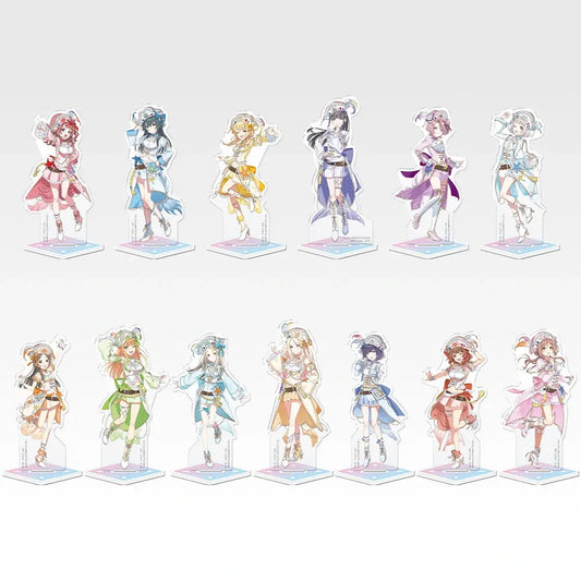 Newly Drawn Acrylic Stand (13 Types, Complete Set Available) - Ichiban Kuji H Prize - Gakuen iDOLM@STER
