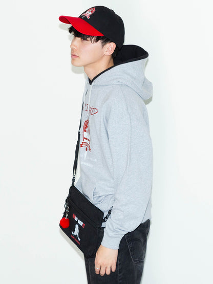 Gold Ship Hoodie (Grey) - Brand New - Official JRA Racehorse Apparel - S/M/L/XL/XXL