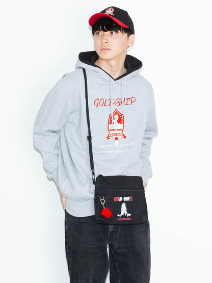 Gold Ship Hoodie (Grey) - Brand New - Official JRA Racehorse Apparel - S/M/L/XL/XXL