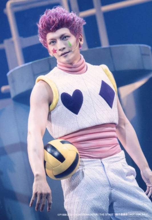 HUNTER×HUNTER THE STAGE 3 Hisoka Morow L-Size Bromide Photo
