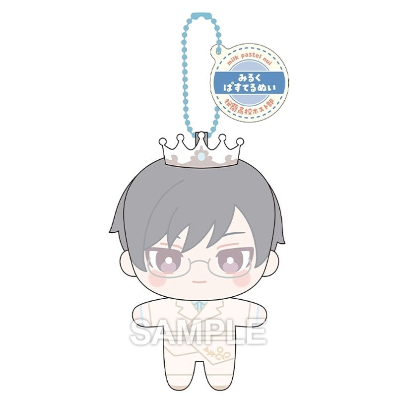 LaLa 50th Anniversary Milk Pastel Plush Mascot - Lawson Loppi HMV Exclusive - Ouran, Vampire Knight, Natsume & Snow White with the Red Hair