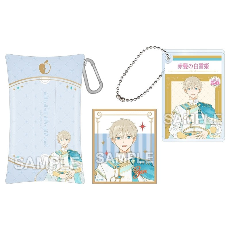 LaLa 50th Anniversary Gacha Chara Pouch Set (Pouch, Sticker & Acrylic Keychain) - Lawson Loppi HMV Exclusive - Ouran, Vampire Knight, Natsume & Snow White with the Red Hair