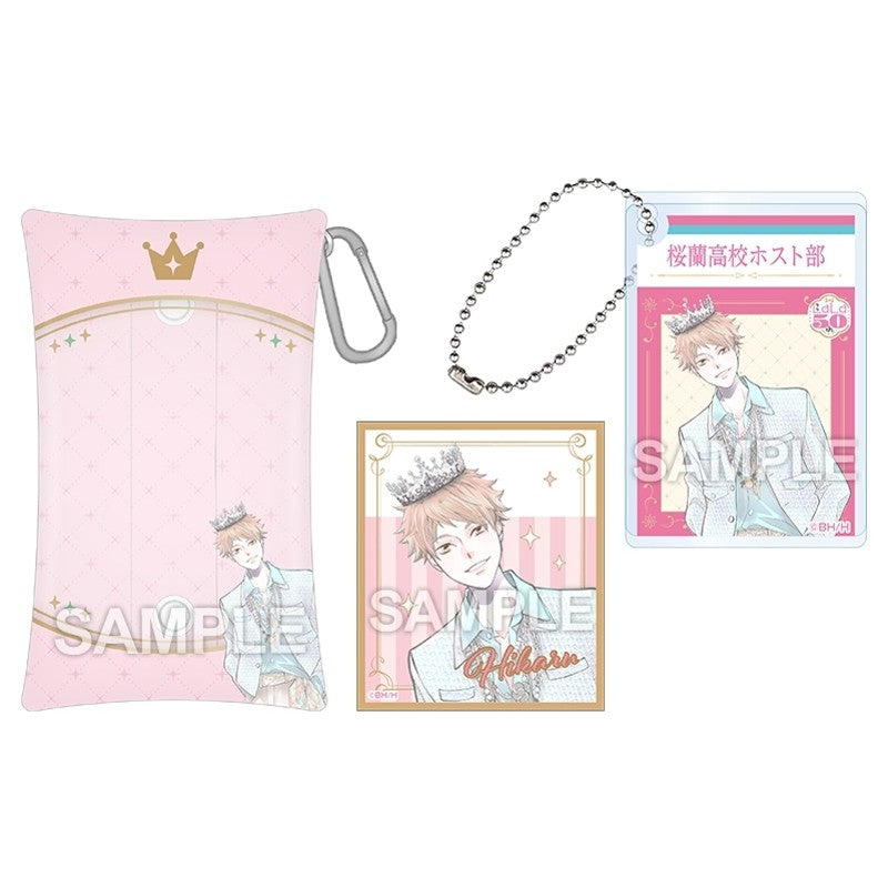 LaLa 50th Anniversary Gacha Chara Pouch Set (Pouch, Sticker & Acrylic Keychain) - Lawson Loppi HMV Exclusive - Ouran, Vampire Knight, Natsume & Snow White with the Red Hair