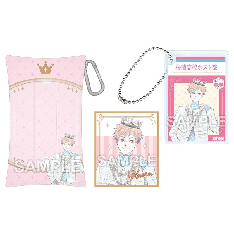 LaLa 50th Anniversary Gacha Chara Pouch Set (Pouch, Sticker & Acrylic Keychain) - Lawson Loppi HMV Exclusive - Ouran, Vampire Knight, Natsume & Snow White with the Red Hair