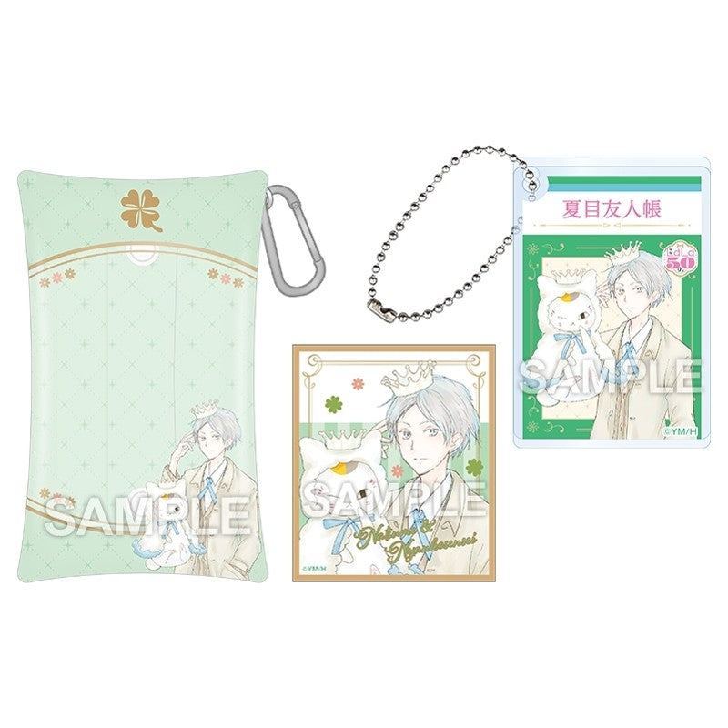 LaLa 50th Anniversary Gacha Chara Pouch Set (Pouch, Sticker & Acrylic Keychain) - Lawson Loppi HMV Exclusive - Ouran, Vampire Knight, Natsume & Snow White with the Red Hair