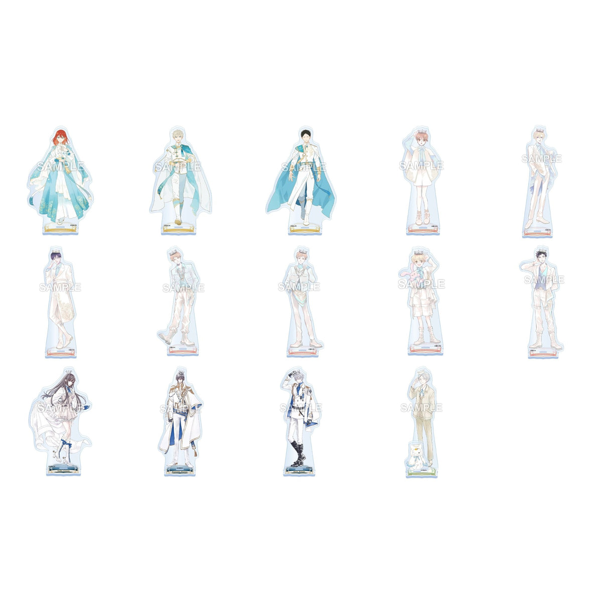 LaLa 50th Anniversary Acrylic Stand - Lawson Loppi HMV Exclusive - Ouran, Vampire Knight, Natsume & Snow White with the Red Hair