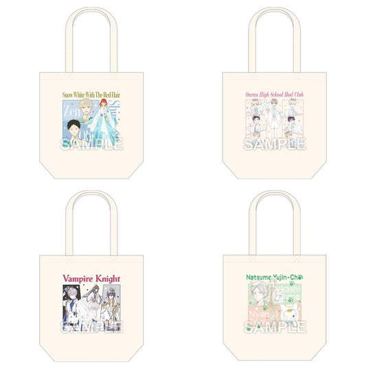 LaLa 50th Anniversary Tote Bag - Lawson Loppi HMV Exclusive - Snow White with the Red Hair, Ouran, Vampire Knight & Natsume