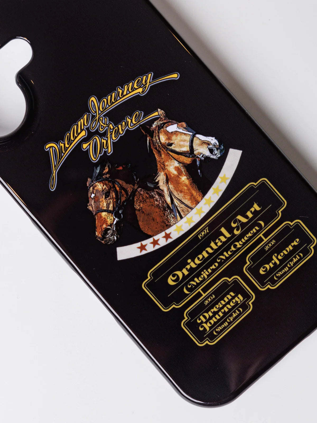 Orfevre & Dream Journey Smartphone Case [netkeiba] — Official Racehorse Design