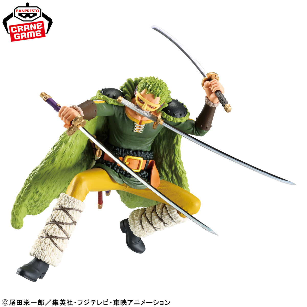 Roronoa Zoro Figure - Cross Posing - Banpresto Prize - One Piece 2