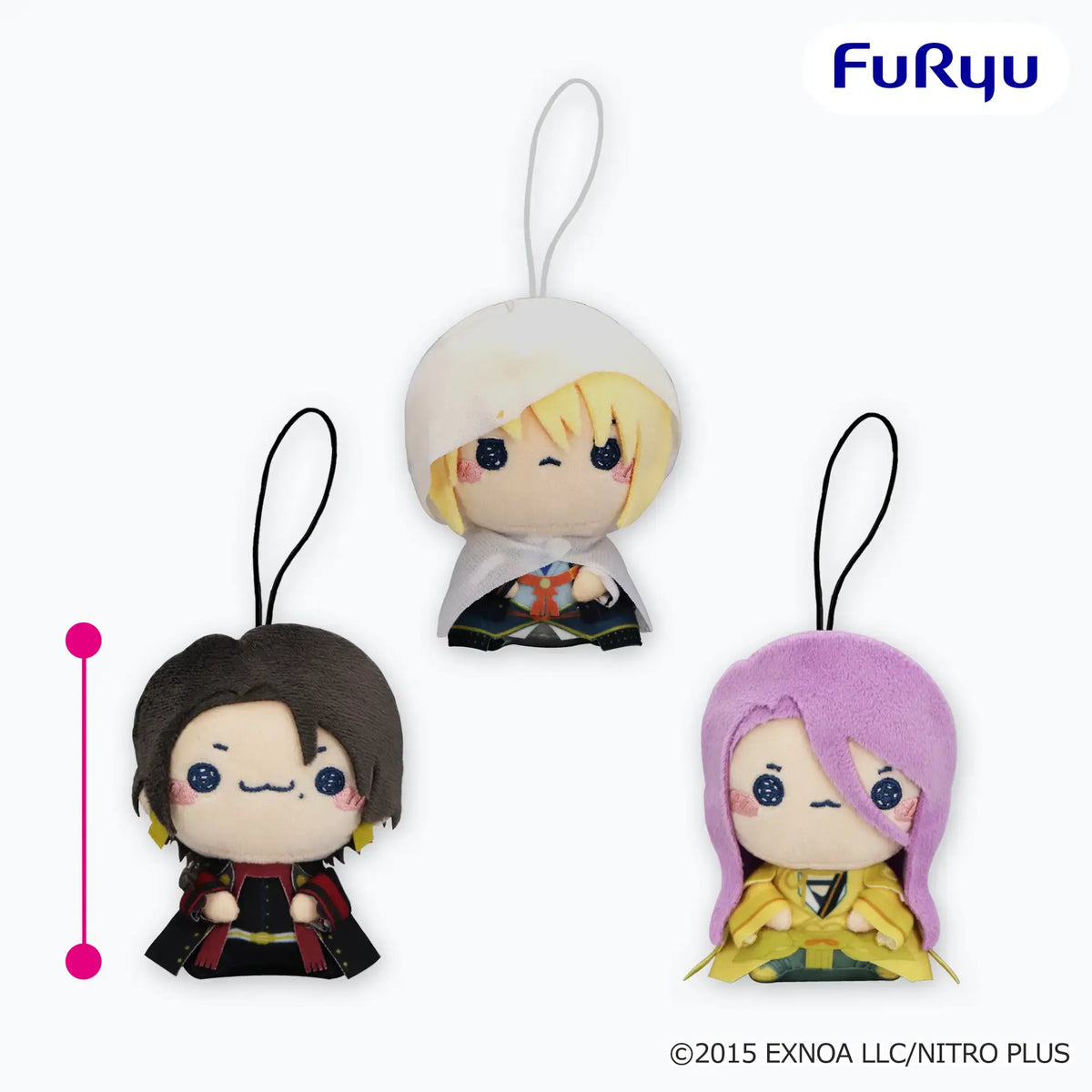 Mochipiko Mascot Vol.2 (3 Types, Complete Set Available) - FuRyu Prize - Touken Ranbu