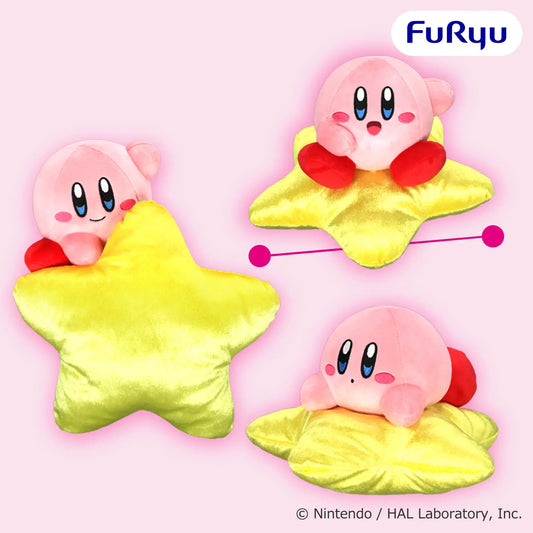 Warp Star Kirby Plush (3 Types, Complete Set Available) - FuRyu Prize - Kirby