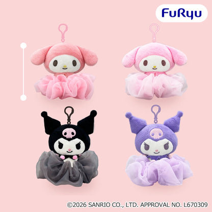 My Melody Kuromi Kurippy Plush (4 Types, Complete Set Available) - FuRyu Prize - Sanrio
