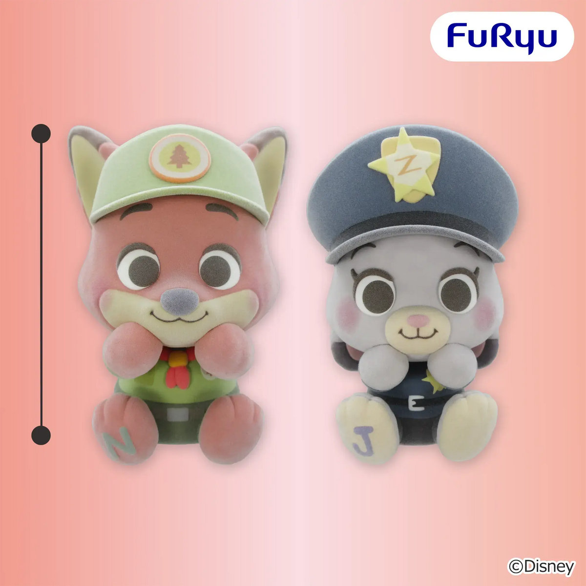 Milky Boa Flocked Figure (2 Types, Complete Set Available) - FuRyu Prize - Zootopia