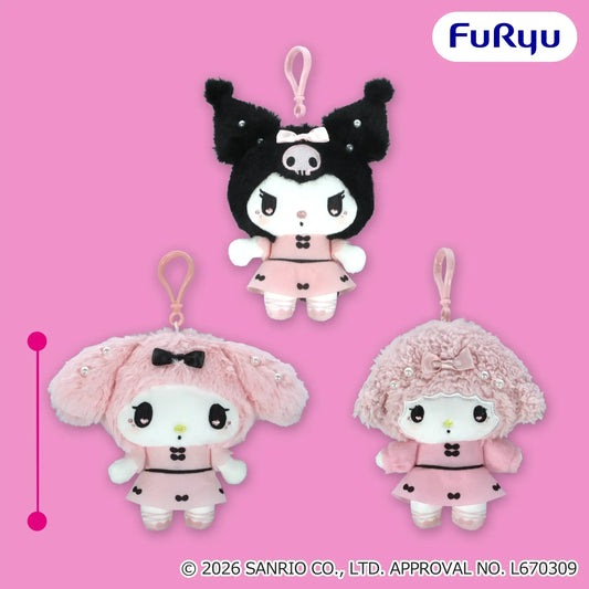 Romantic Girly Kurippy Plush (3 Types, Complete Set Available) - FuRyu Prize - Sanrio