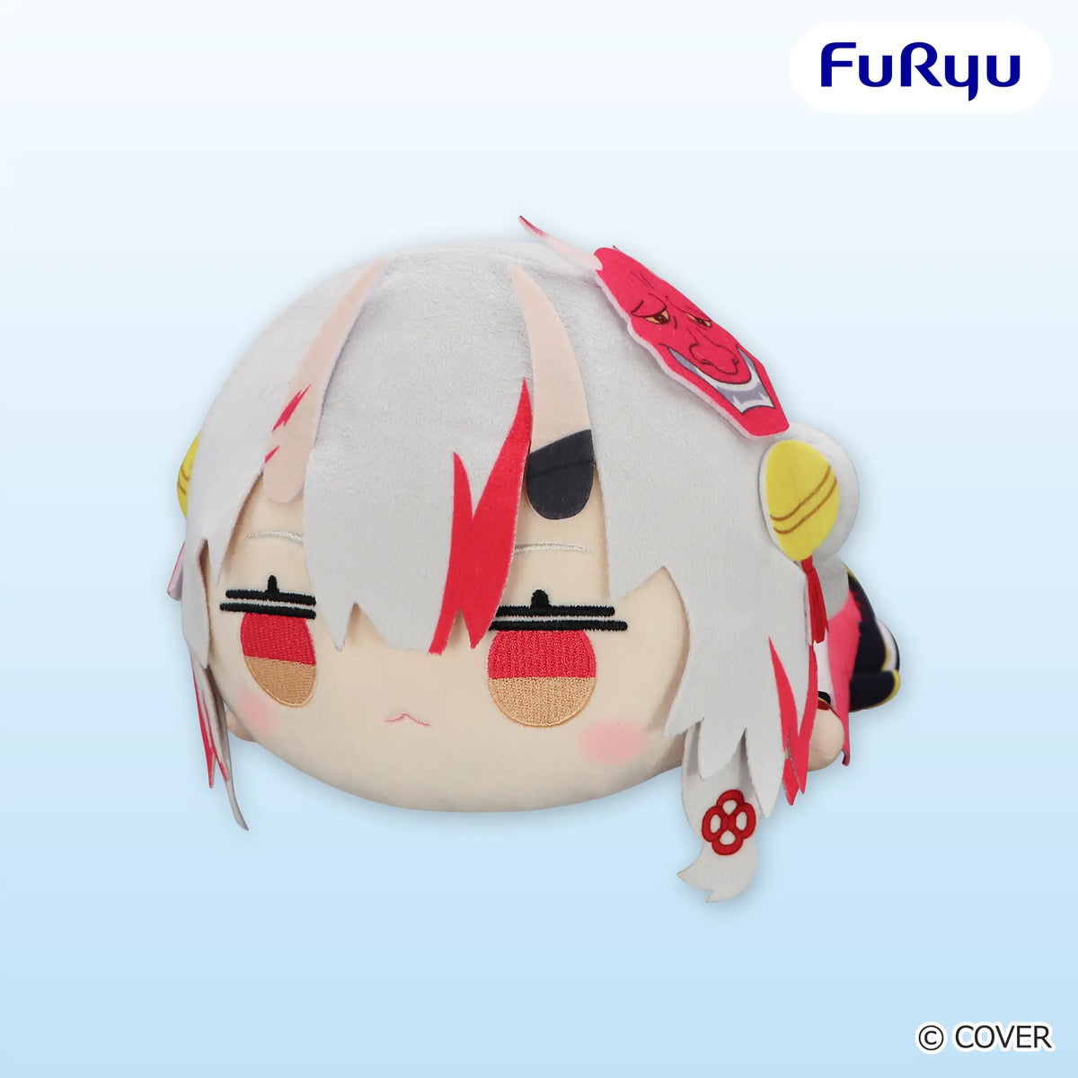 Lying-Down Plush Nakiri Ayame - FuRyu Prize - Hololive Production