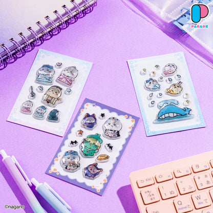 Puku Churu Seal 3 (7 Types, Complete Set Available) - Parade Prize - Chiikawa 3