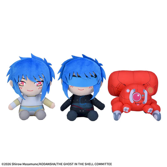 The Ghost in the Shell Plush (3 Types, Complete Set Available) - SEGA Prize - Ghost in the Shell
