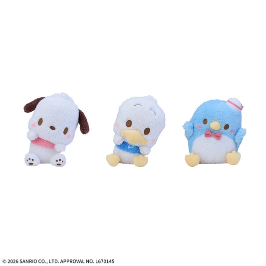 Yurukawa Sanrio Characters Hyokopyoko Plush Vol.4 (3 Types, Complete Set Available) - SEGA Prize - Sanrio