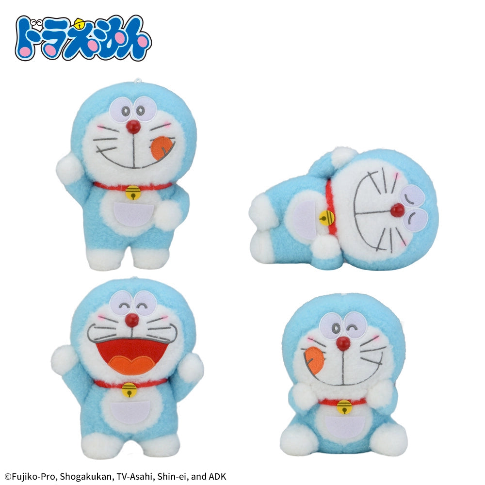 Red Cheeks Plush Various Poses Ver. (4 Types, Complete Set Available) - SEGA Prize - Doraemon