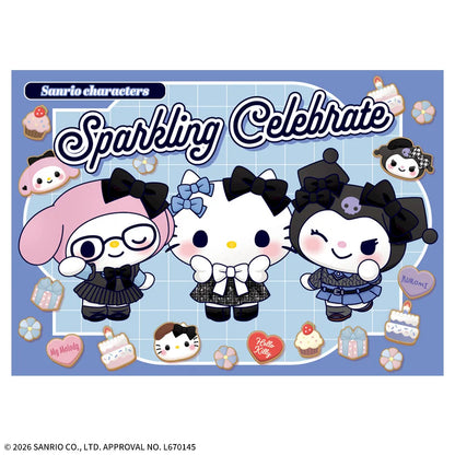Yurukawa Plush Hello Kitty, Kuromi My Melody Sparkling Celebrate Long Legs Ver. (4 Types, Complete Set Available) - SEGA Prize - Sanrio 1