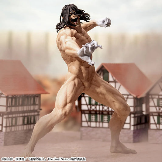 Eren Yeager Figure - GigantiX Attack Titan Ver. - SEGA Prize - Attack on Titan