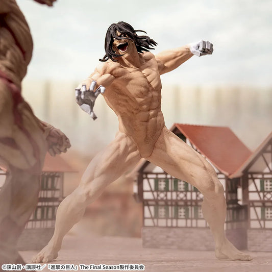 Eren Yeager Figure - GigantiX Attack Titan Ver. - SEGA Prize - Attack on Titan 1