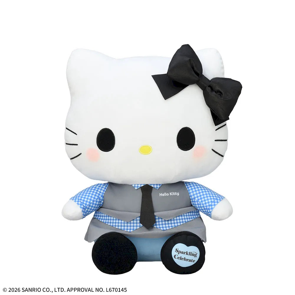 Hello Kitty Plush - Yurukawa LL Plush Sparkling Celebrate - SEGA Prize - Sanrio