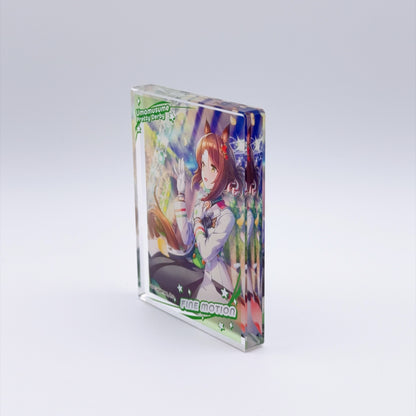 Fine Motion 11-Item Set - 2 Figures, Racehorse Plush, Acrylic Stands, Acrylic Block & Rubber Mascots (Used) - Umamusume Pretty Derby