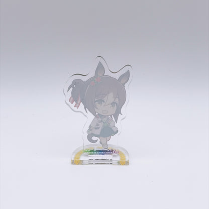 Fine Motion 6-Item Set - Figure, Racehorse Plush, Acrylic Block, Acrylic Stand & Rubber Mascots (Used) - Umamusume Pretty Derby