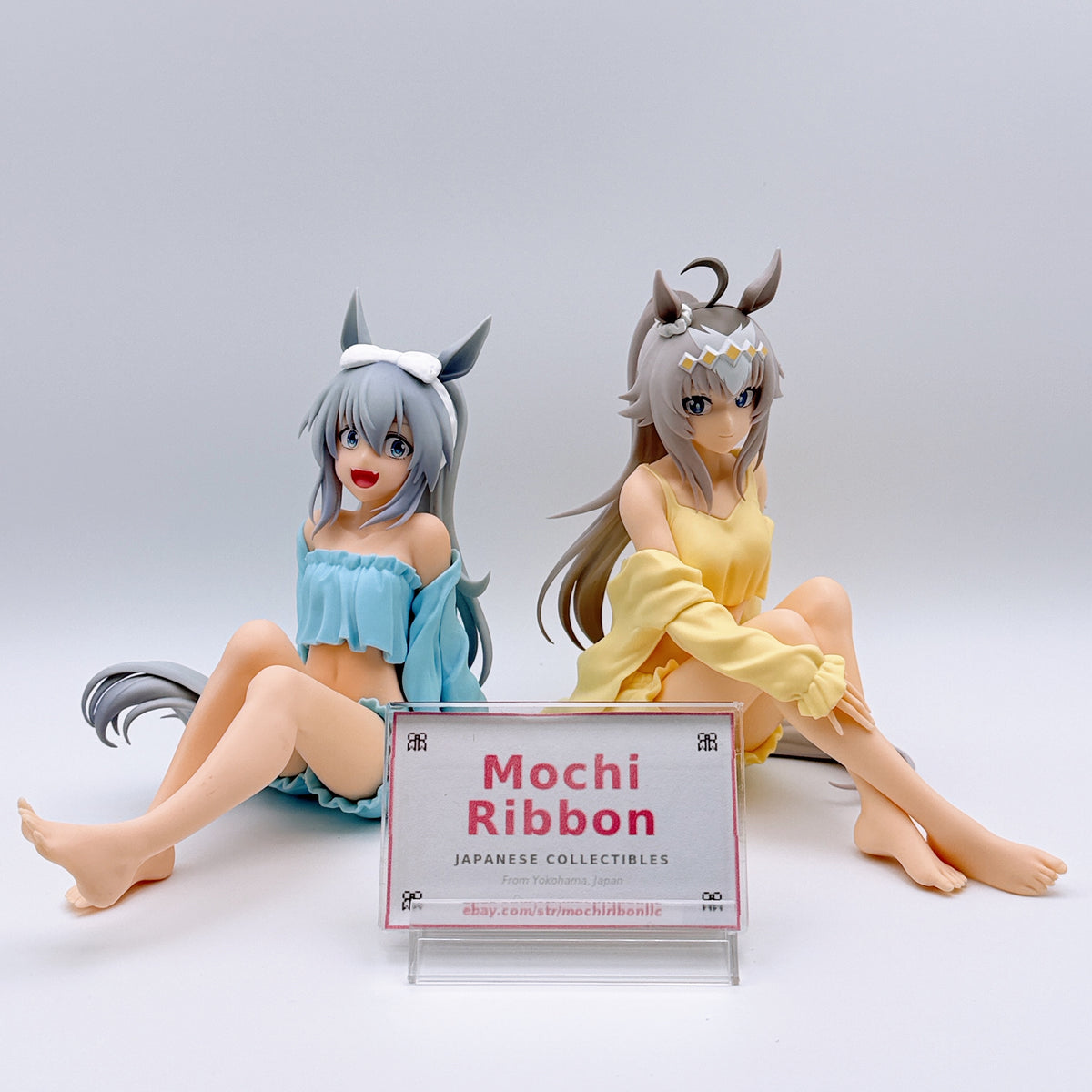 Oguri Cap and Tamamo Cross Relax Time Figure Set - Uma Musume: Cinderella Gray