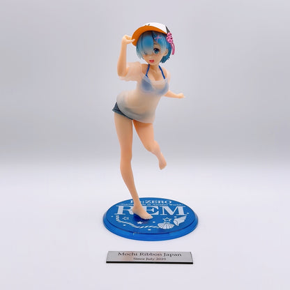 Rem Re:ZERO -Starting Life in Another World- Memory Snow Precious Figure T-Shirt Swimsuit Ver.