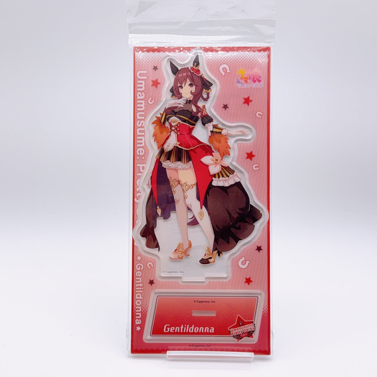 Gentildonna 5-Item Set - 4 Acrylic Stands (Trailblazer Bash! Ver. & More) & Idol Horse Plush Mascot (New) - Umamusume Pretty Derby