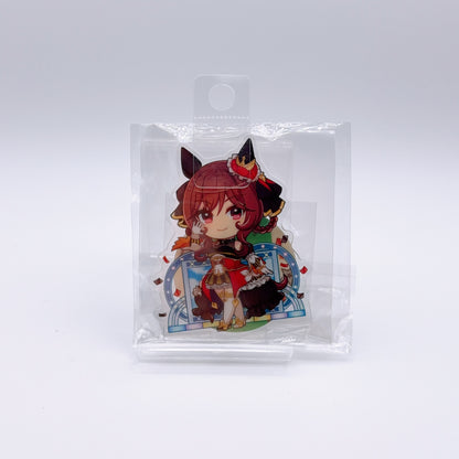 Gentildonna 5-Item Set - 4 Acrylic Stands (Trailblazer Bash! Ver. & More) & Idol Horse Plush Mascot (New) - Umamusume Pretty Derby