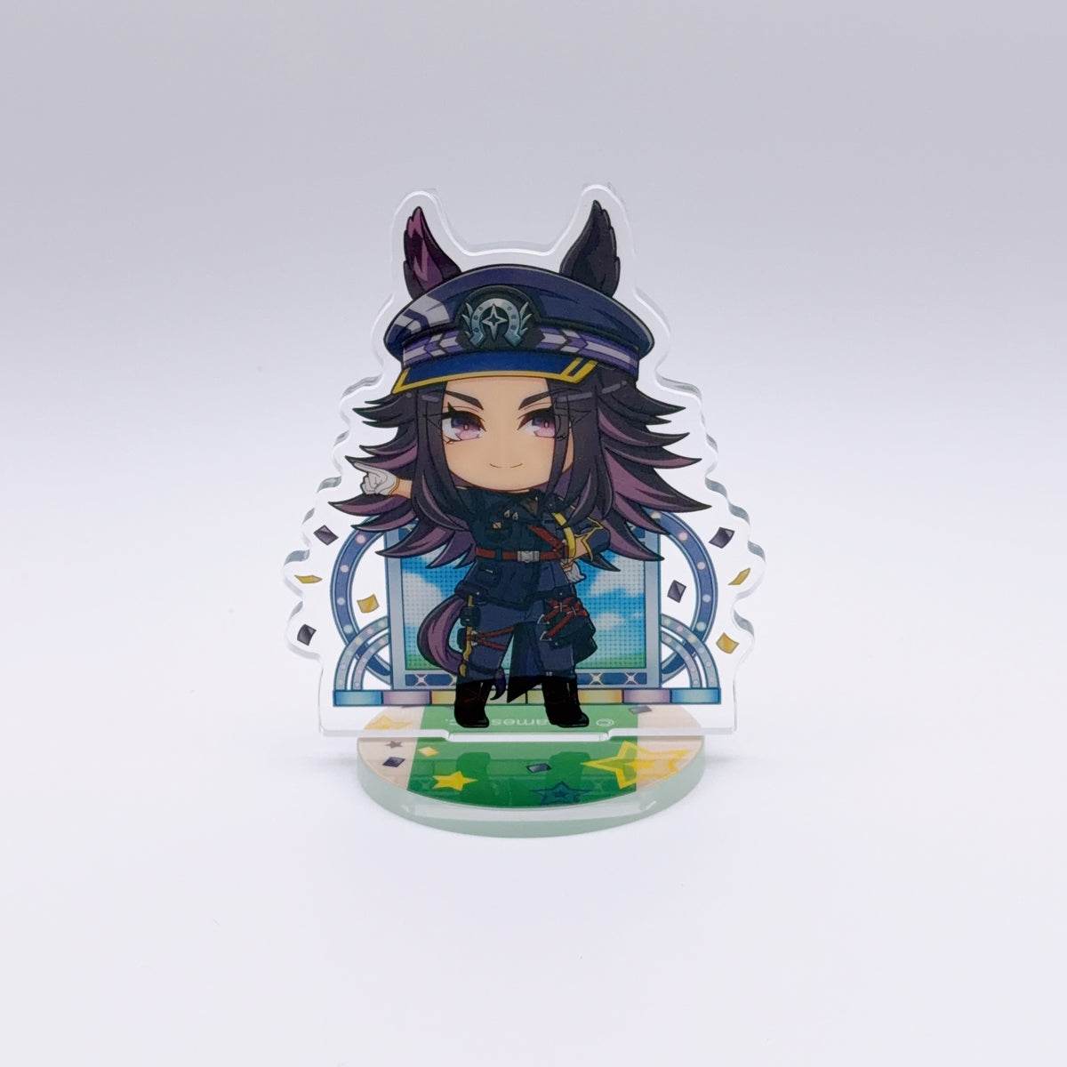 Fenomeno 4-Item Set - Mini Tapestry, Acrylic Stands & Racehorse Plush Mascot - Umamusume Pretty Derby