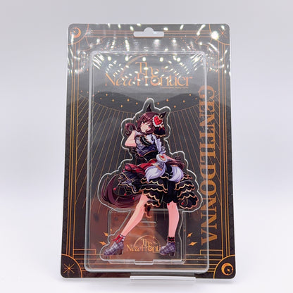 Gentildonna 5-Item Set - 4 Acrylic Stands (Trailblazer Bash! Ver. & More) & Idol Horse Plush Mascot (New) - Umamusume Pretty Derby