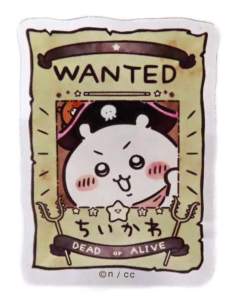 Chiikawa Acrylic Clip Chiikawa Small and Cute One Chiikawa Adventure Odaiba 2024 Goods, Chiikawa Acrylic Goods