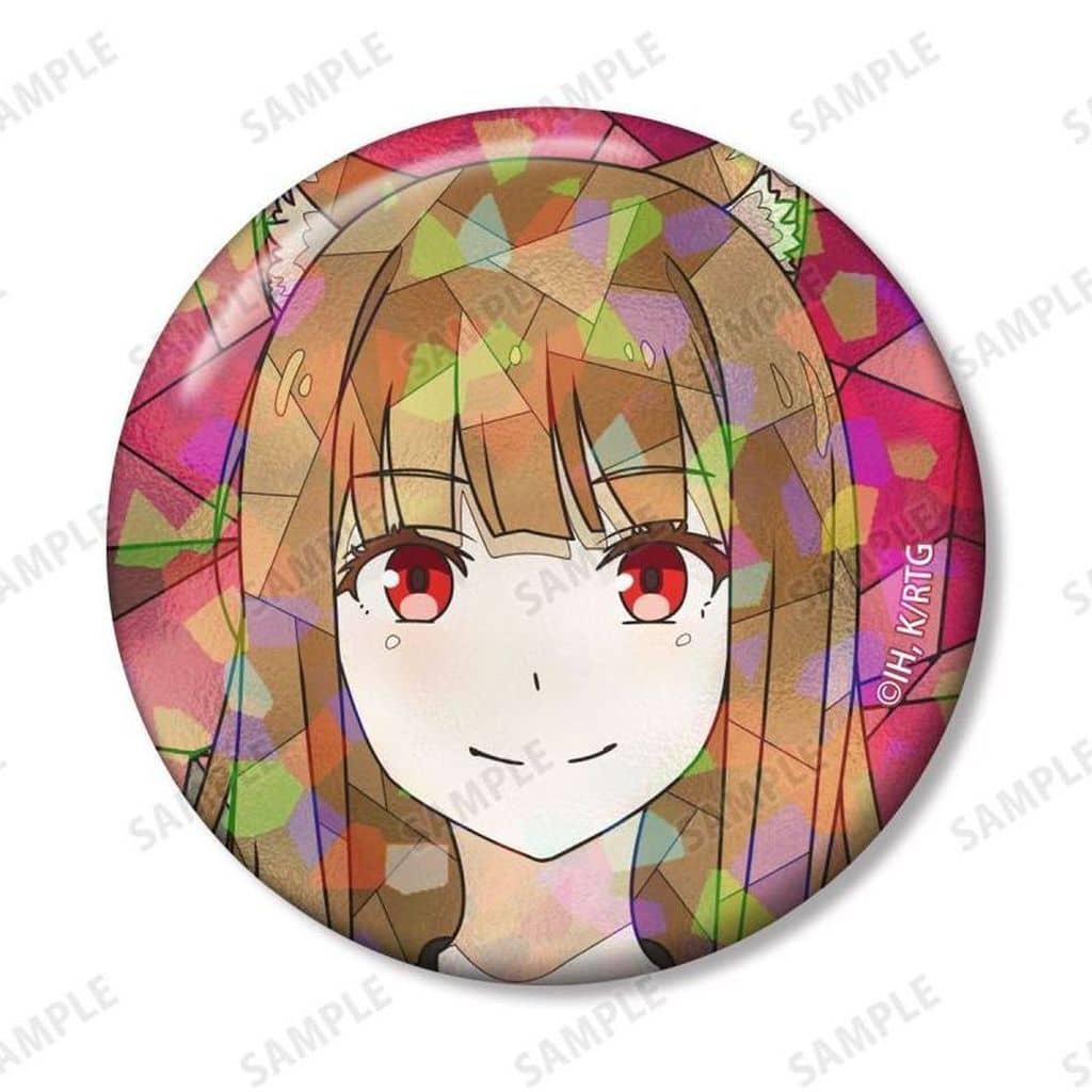 Spice and Wolf Horo Trading Aure Glass Hologram Can Badge (Pre-owned) - Arma Bianca