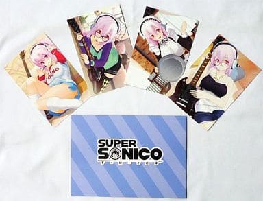 Super Sonico Voice Live Photo Card Set Vol. 2 Sonico Together (Ichiban Kuji F Prize) Character Goods - Banpresto