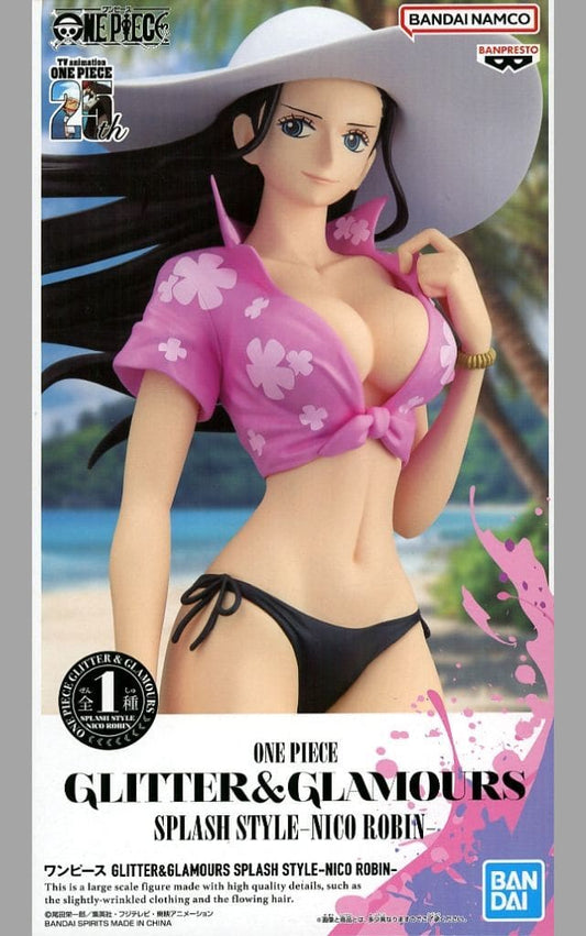 ONE PIECE Nico Robin GLITTER & GLAMOURS SPLASH STYLE Figure, Banpresto