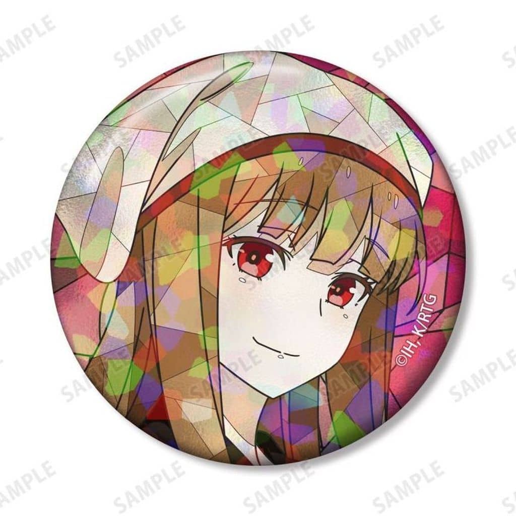 Spice and Wolf Holo Trading Aure Glass Hologram Can Badge - Arma Bianca