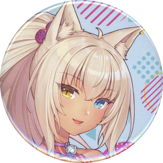 NEKOPARA Coconut Can Badge, Used, FANZA Online Lottery D Prize - FANZA