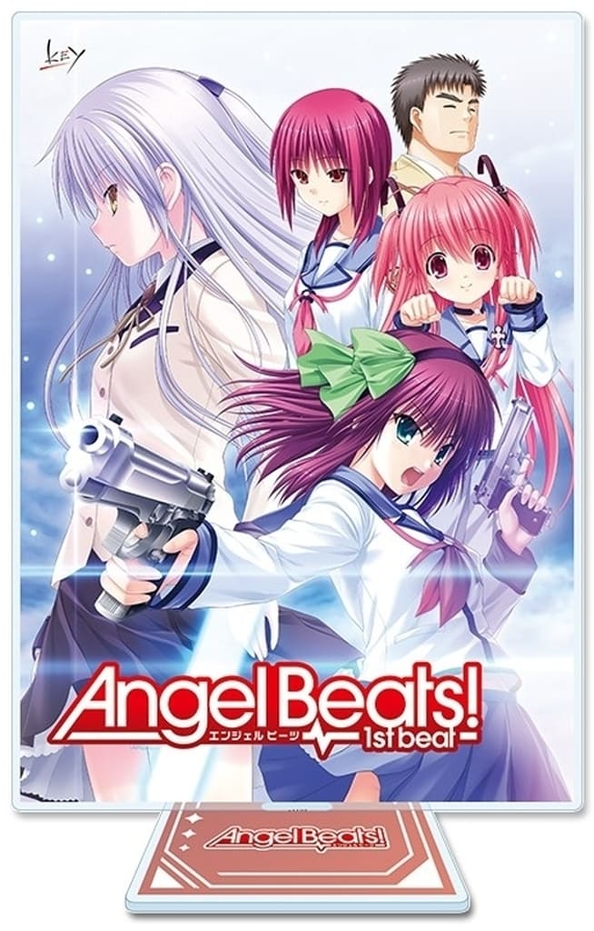 Angel Beats! Key World Festival Acrylic Visual Board Key Visual Acrylic Goods
