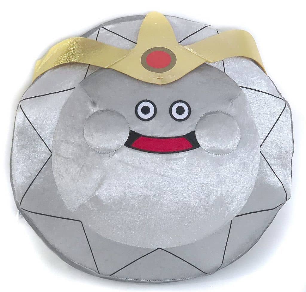DRAGON QUEST Metal Slime & Platinum King AM Big Sparkly Plush - Taito